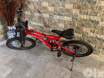 red bike