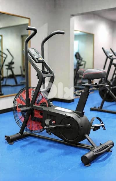 Air bike machine