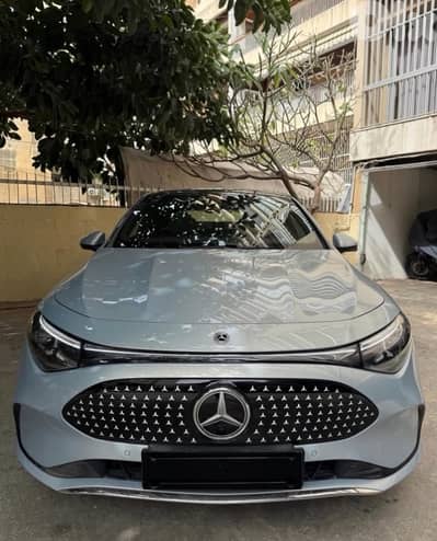 Mercedes CLA300L (1st full electric CLA in Lebanon)