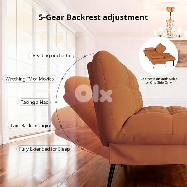 Convertible Sofa Bed 8