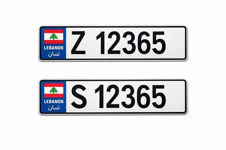 2 Special car Plate number