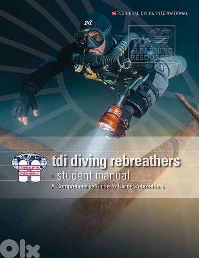 TDI Diving Rebreather Manual & diver knowledge Quest manual (eBook)