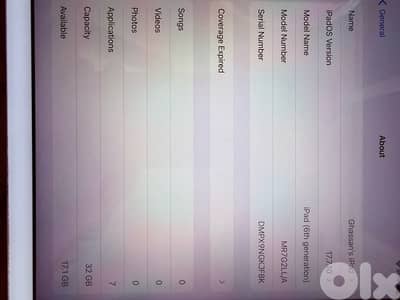 iPad 6 generation
