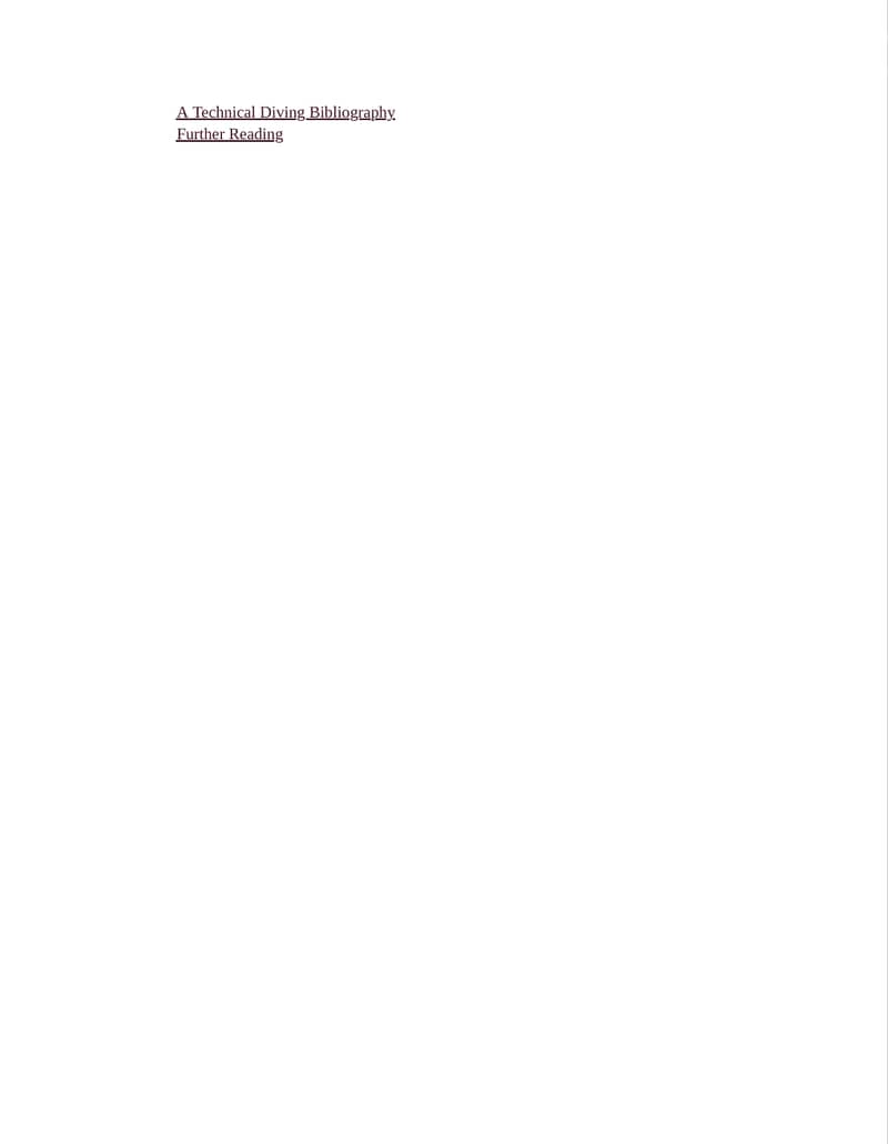 Technically Speaking: Talks on Technical Diving Volume 1 (eBook) 2