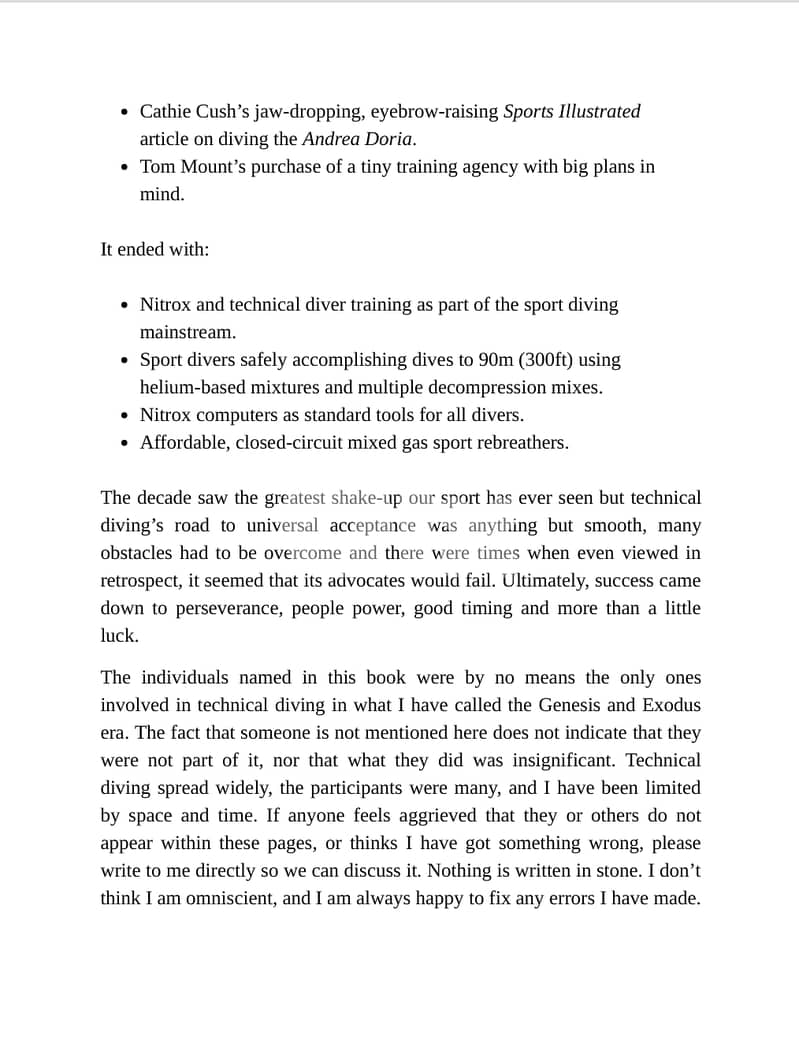Technically Speaking: Talks on Technical Diving Volume 1 (eBook) 4