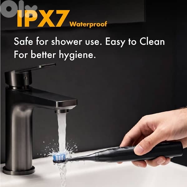 Rechargeable Electric Toothbrush IPX7 Waterproof 3