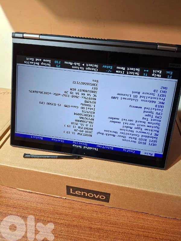 lenovo thinkpad x380 yoga touch rotational core i5 ram 8 nvme 256 gb 2