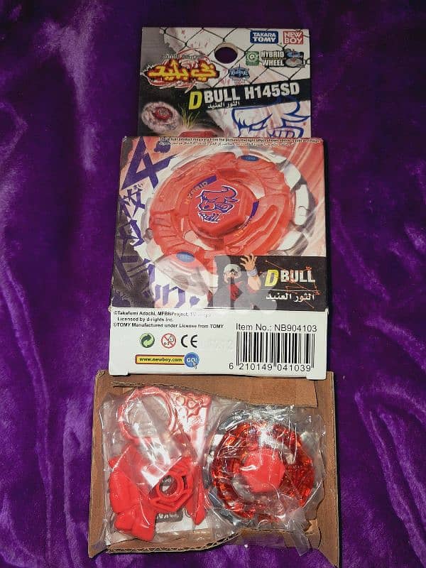 Original Takara Tomy NewBoy Beyblade Metal Fury المعركة الحديدية 3