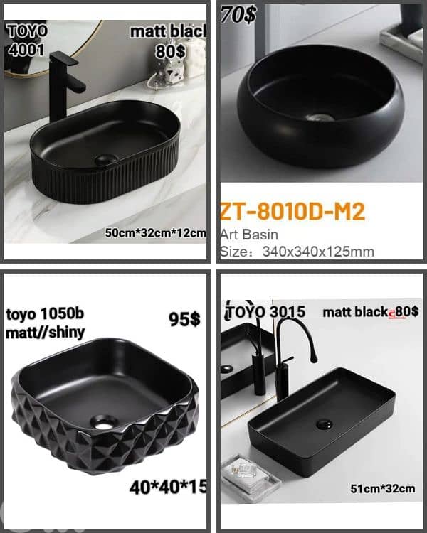 posee sinks//countertop basins//مغاسل حمام 10