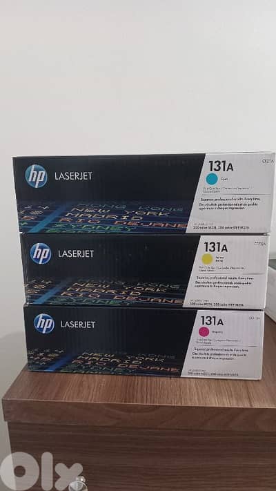 محابر hp original ملون