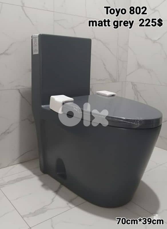 Bathroom toilet seats and toilet sets (TOYO). كراسي حمام وأطقم حمام 15