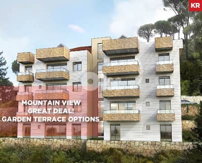 170 sqm New Apartment Baabdat with Panoramic View REF#KR122802