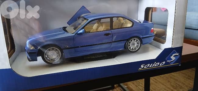 solido 1/18 bmw e36 m3 diecast.