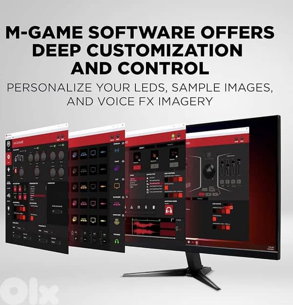 M-GAME Solo USB Audio Interface Mixer  Streaming and Gaming & XLR Mic 5