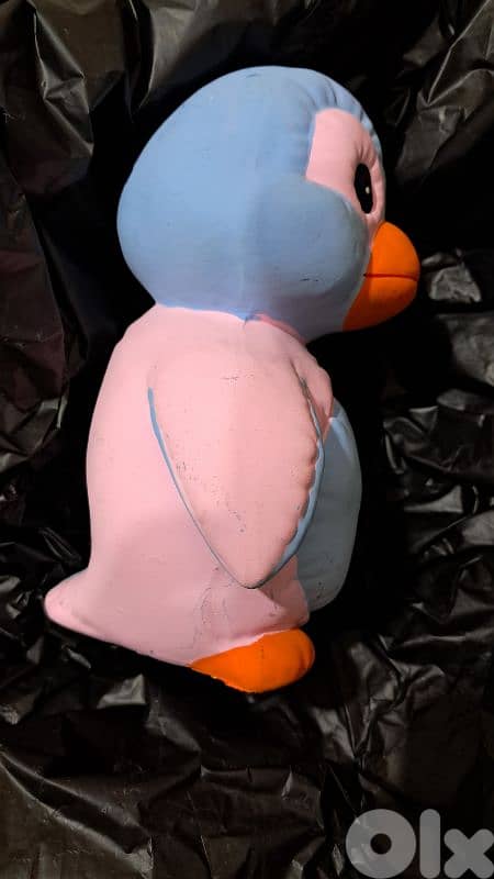Ceramic penguin piggy bank 1