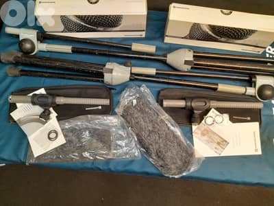 Beyerdynamic MCE86 SII shotgun Mic w/Sennheiser Stand & windshield Set