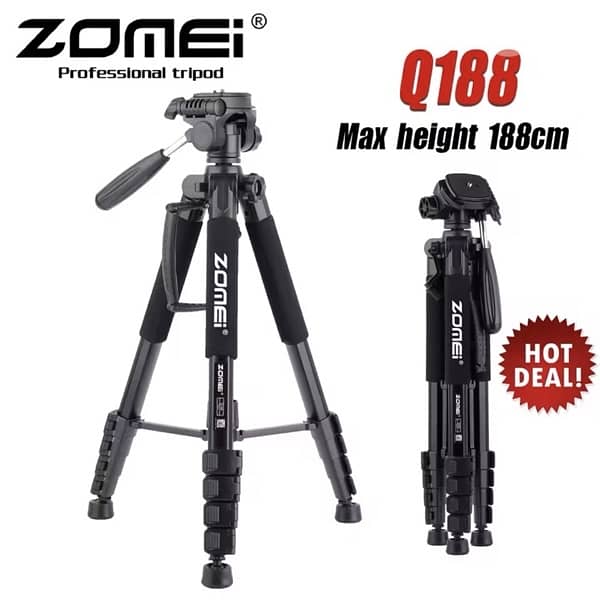 Trakiom Hunting Holder with Zomei Tripod 2