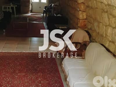 L21007 - Furnished Traditional House With Garden For Rent in Batroun