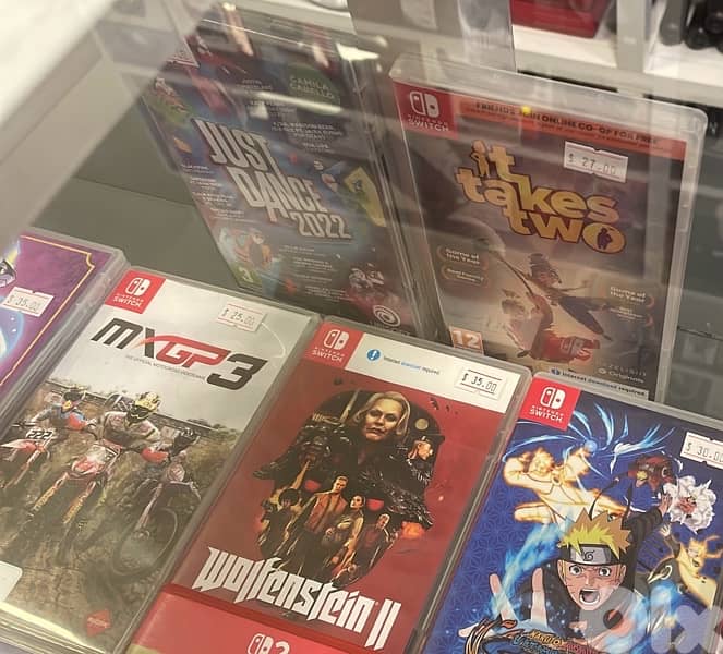 Nintendo Switch Used games 4