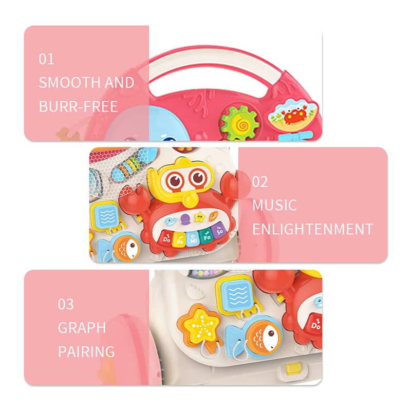 Babies 4-in-1 Activity Walker - لعبة مشاية أطفال متعددة الوظائف ٤ في ١ 2