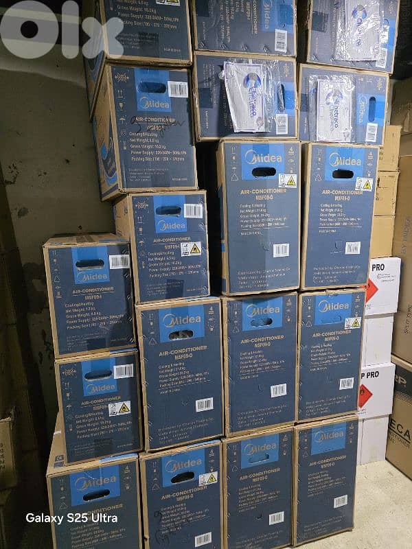 مكيف ميدياAir conditioner Ac midea inverter  3 copper/gaz 32 /5gear 1