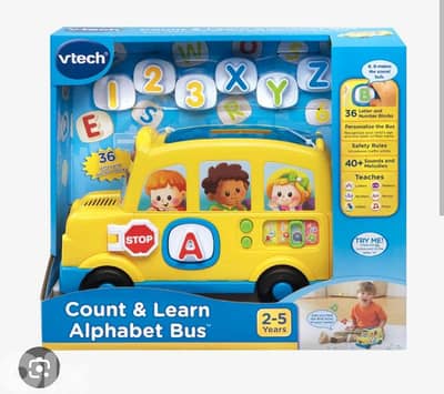 alphabet bus v-tech