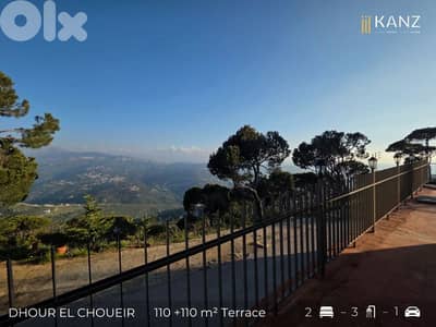 Apartment For Sale In Dhour El Choueir - شقة للبيع في ضهور الشوير
