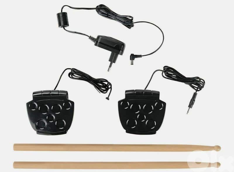 E-Drum Set Electronic Drums Music 6 Pads Adjustable Volume 3
