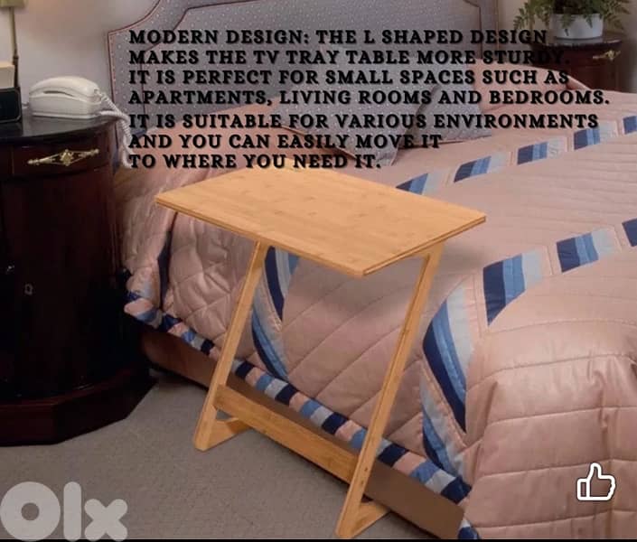 Bamboo side table 4