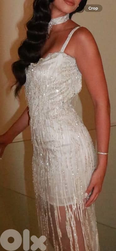 Haute couture dress