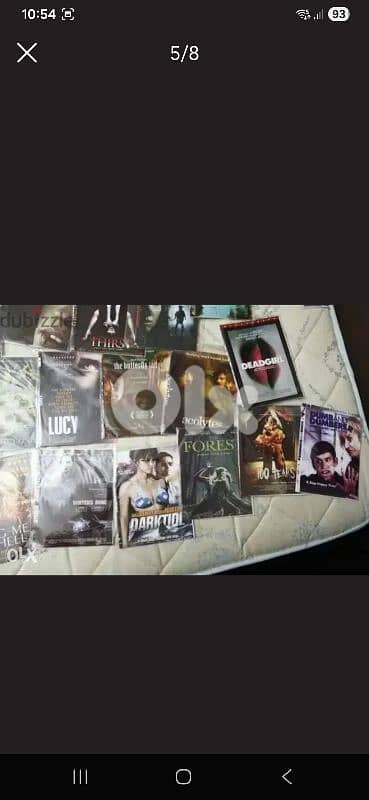 DVD player + DVDs 3