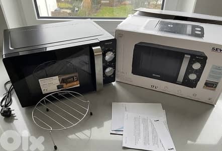 Microwave Severin 17 L ميكرويف الماني مع غريل جديد
