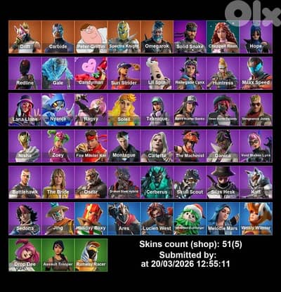 fortnite account