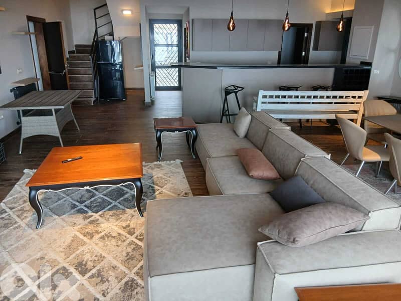 New Chalet Duplex For Rent In Faqra / شاليه جديد مفروش للاجار في فقرا 2
