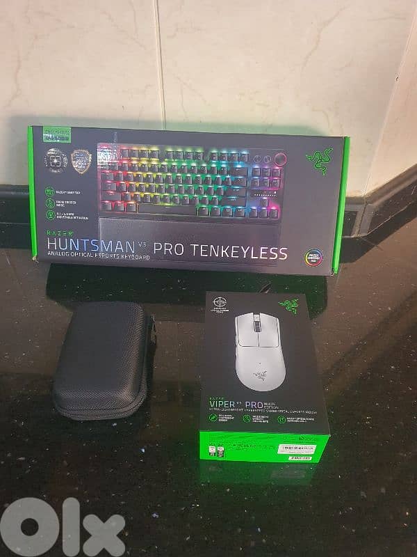 Gaming wireless mouse & wired keyboard 9