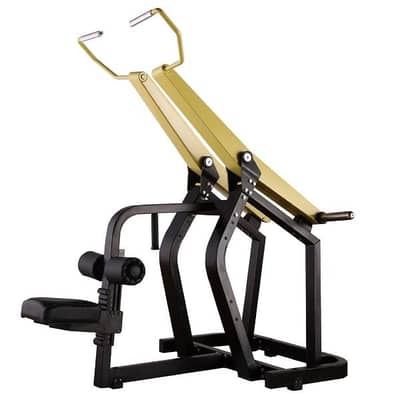 Lat pull down machine plate loaded