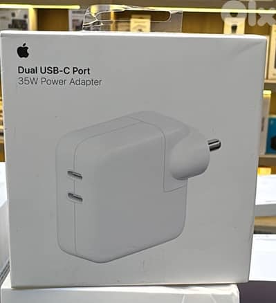 Apple 35w dual usb-c port adapter MNWP3 2pin