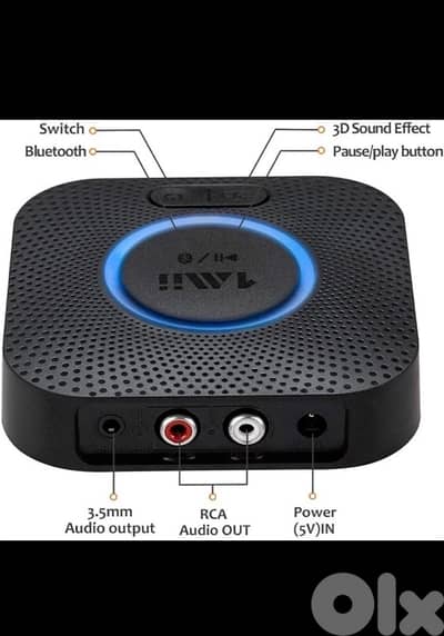 1Mii B06 Plus Bluetooth 5.0 Receiver HiFi Wireless Audio Adapter