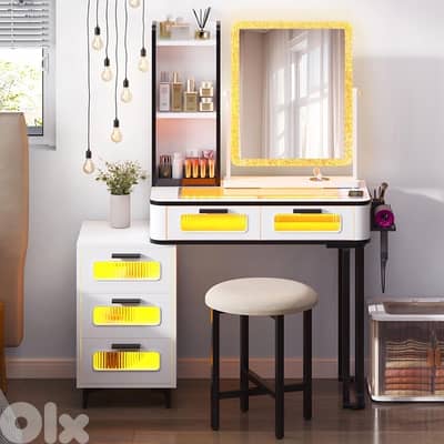 Sogesfurniture Rgb Makeup vanity