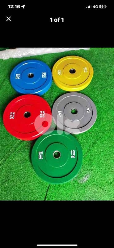 Bumper plate very good quality