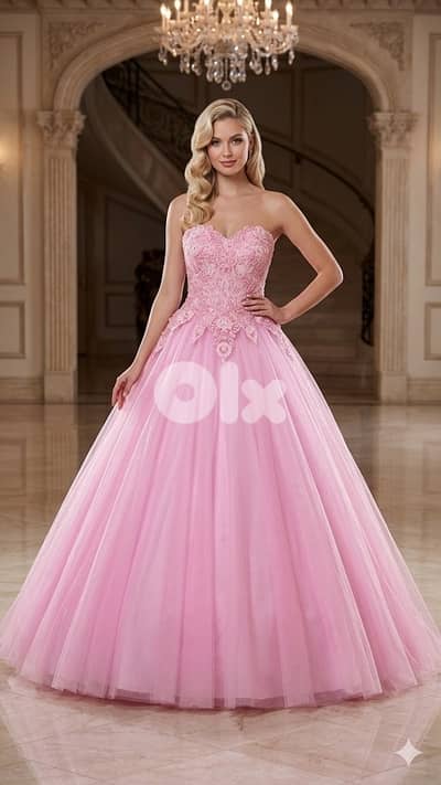 Pink Ballroom Dress – Never Worn