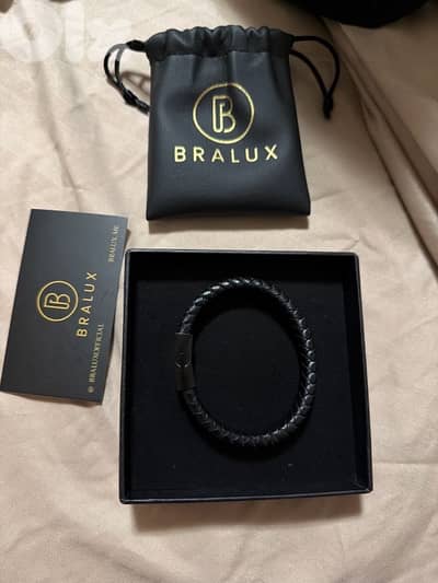 bralux leather bracelet