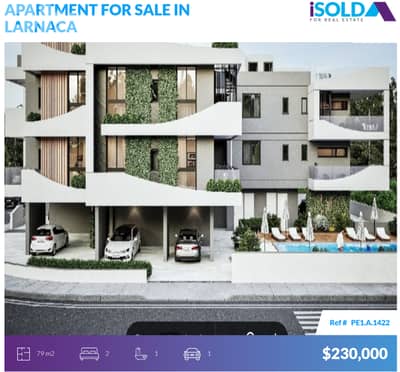 "Livadia" 2 bedroom 4sale in Larnaca - Appartement à vendre à Larnaca