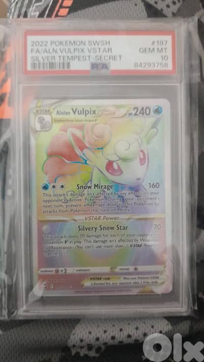 Alolan Vulpix PSA 10