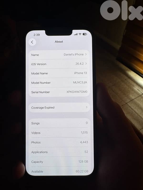 iPhone 13 128gb 2