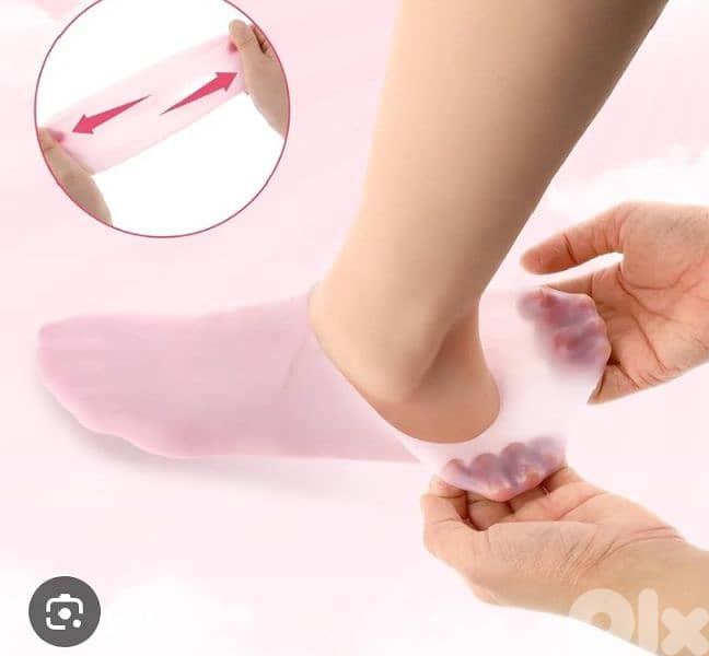 moisturizing silicone socks 2