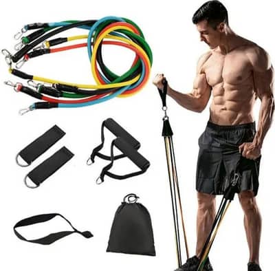 New Resistance Bands Set 11 Pcs