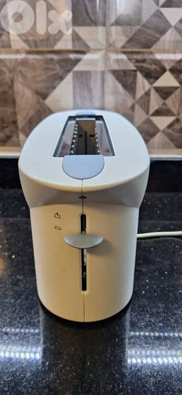 coffee machine + toaster + slicer