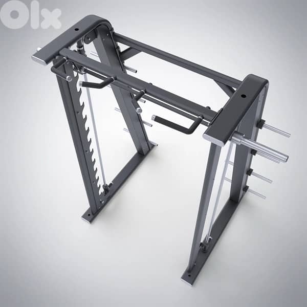 Commercial Smith Machine with Pull-Up Bar 1