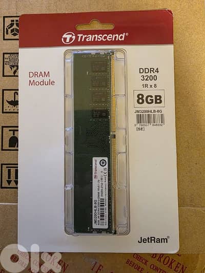 RAM 8 GB DDR4 DESKTOP TRANSCEND 3200